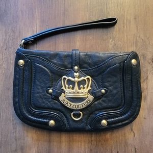 Juicy Couture Black Wristlet